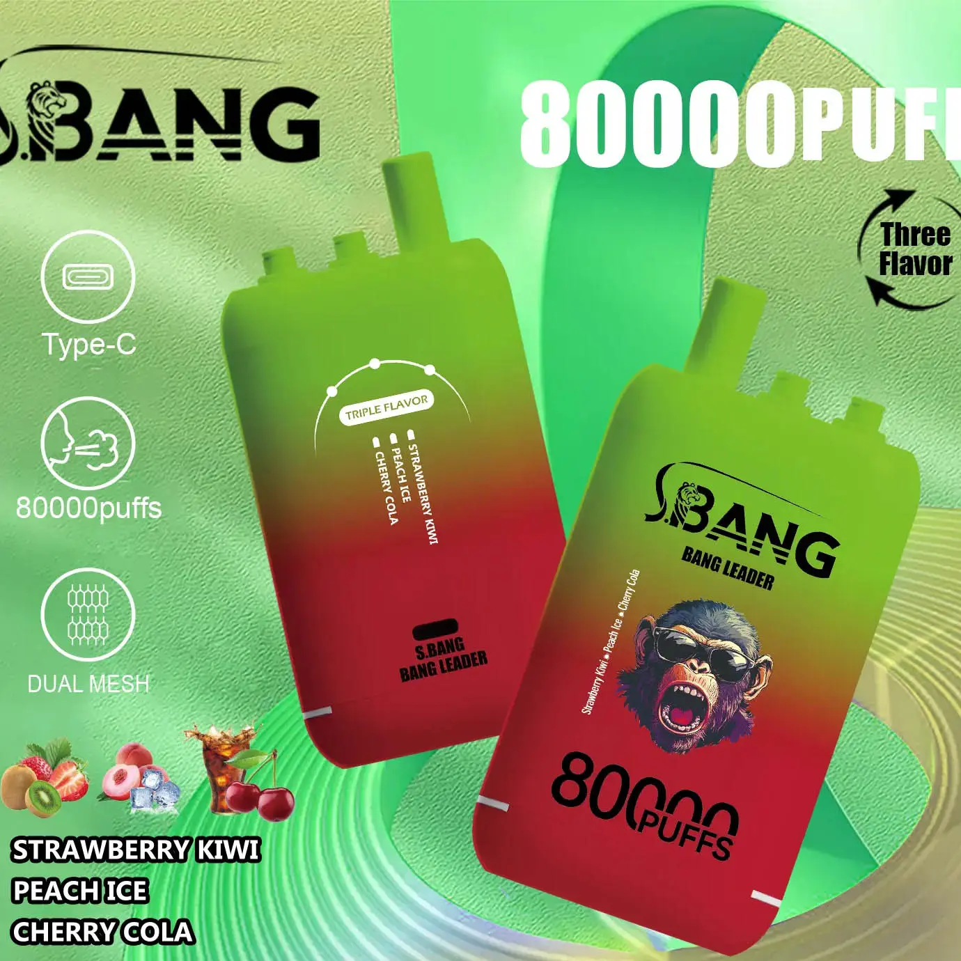 BANG LEADER 80K 3 in 1 (10pcs) - MYEU VAPES