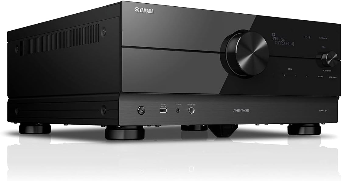 Yamaha RX-A8A AVENTAGE 11.2-Channel AV Receiver - 8K and 4K/120