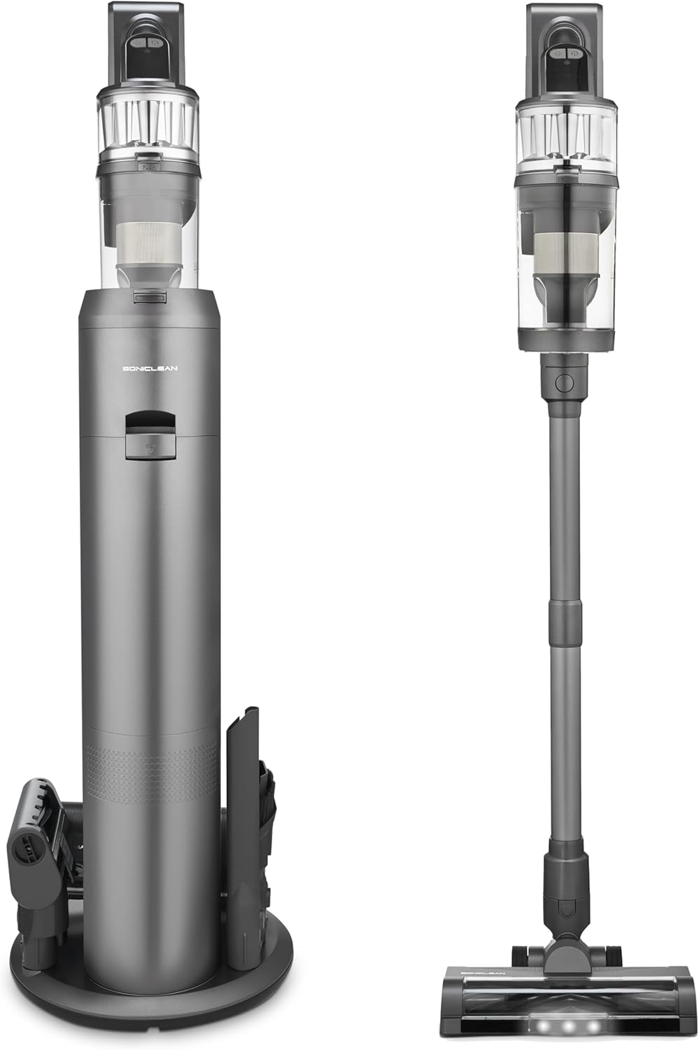 Soniclean STV-3 Cordless Vacuum Cleaner with Auto-Empty Base Station - H13 HEPA Filtration