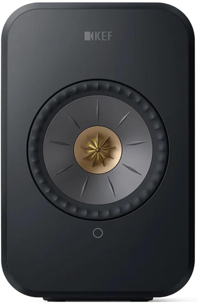 KEF LSX II Wireless HiFi Speaker System (Carbon Black)