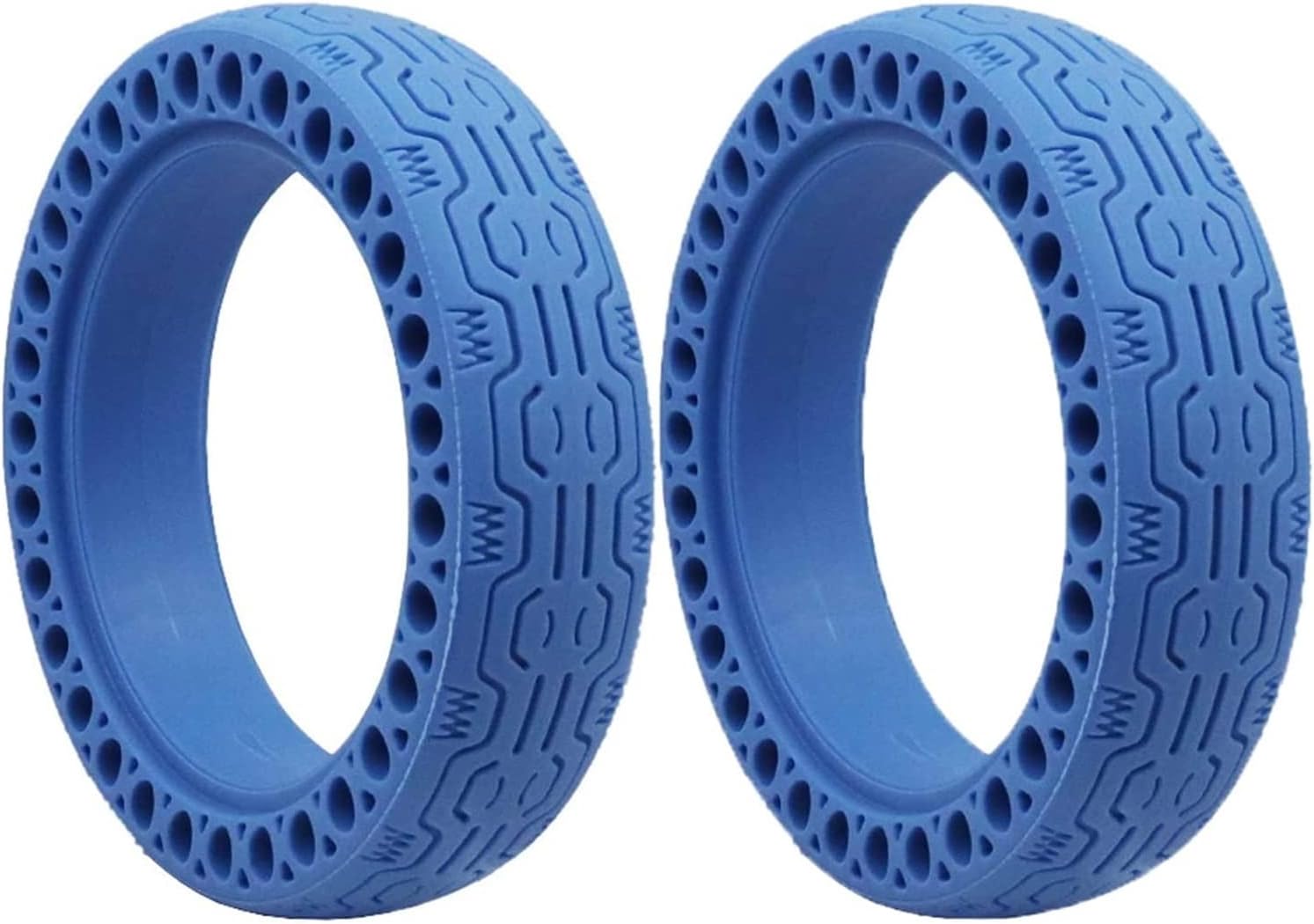 Wheels Electric Scooter Replacement Wheels, 8.5 Inch Solid Tires, 8-1/2'' Honeycomb Tires, for M365 Or Similar E-Scooter Models (Color : Svart)