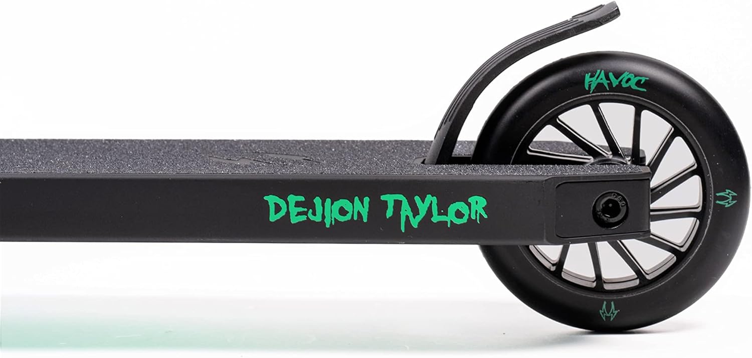 Havoc Descendant - Complete Pro Freestyle Stunt Kick Scooter - Dejion Taylor Pro Model - Black