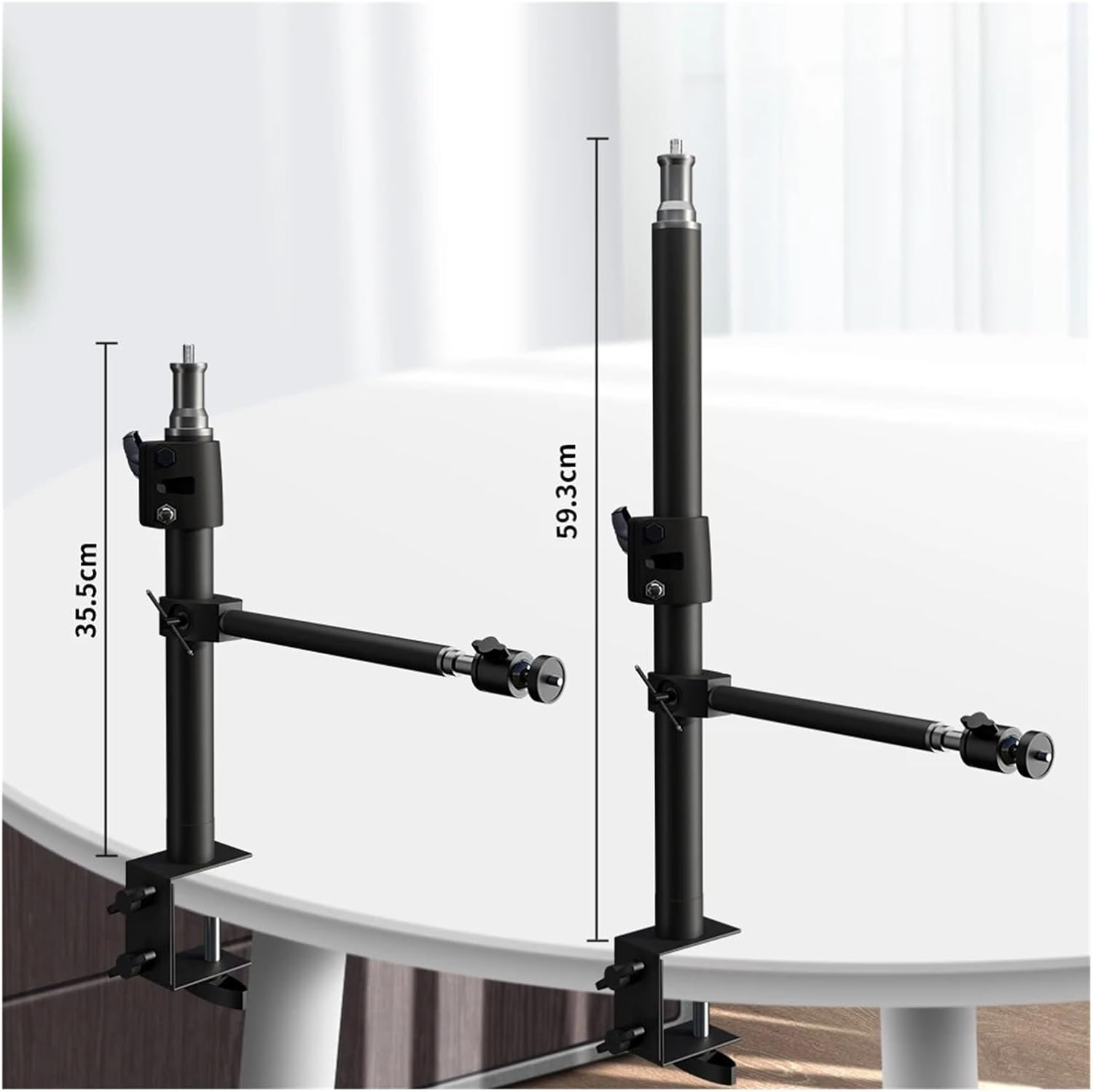 Tabletop extension bracket for U-shaped bracket bracket support arm for 150/170/184/200 cm light stand(184cm Tripod Stand)
