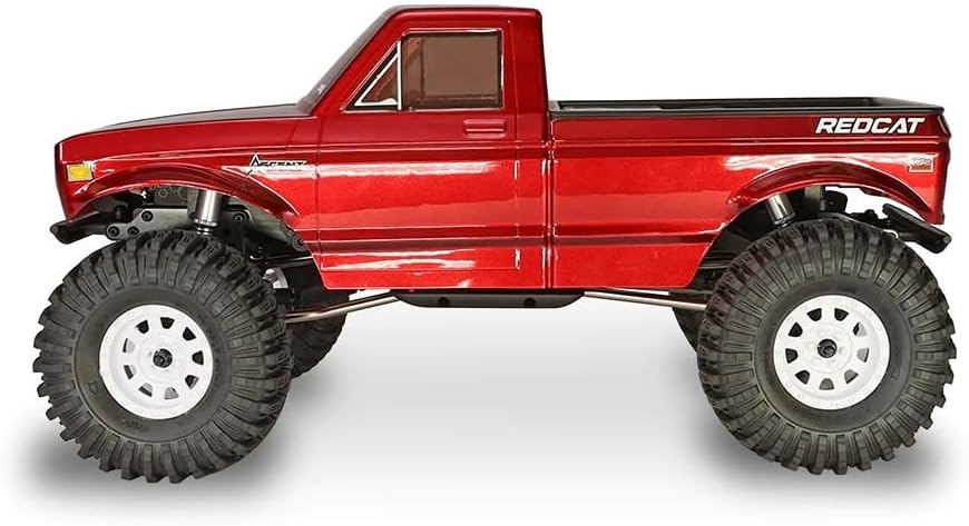Redcat Ascent 1/10 Scale Low Center of Gravity (LCG) Performance Rock Crawler - Red