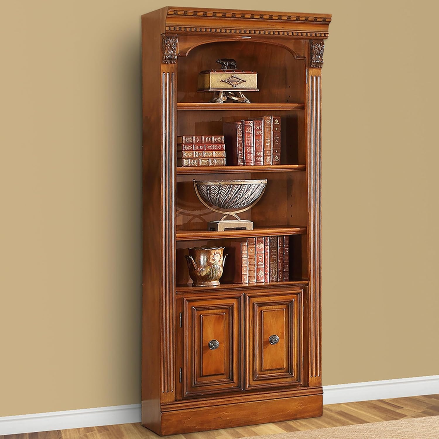 Parker House Huntington 32 in. Open Top Bookcase