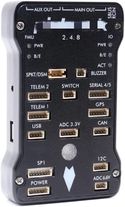 Drone Accessories for Pixhawk PX4 PIX 2.4.8 32 Bit Flight Controller Autopilot with 4G SD Safety Switch Buzzer PPM I2C RC Quadcopter Ardupilot Replaceable (Color : PIXHAWK TOP Package)