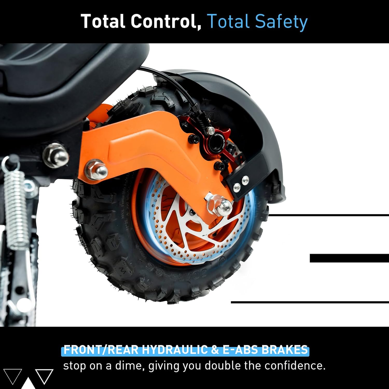 Hiboy DM Series Off-Road Electric Scooter, 1200W–2400W Motors, Up to 44–62 Miles Range, 31–37 MPH, 11