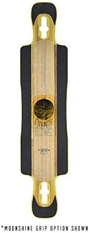 County Line Complete - Longboard Skateboard, Waterproof, Durable, Lightweight, by Moonshine Manufacturing (Firm Flex Complete with Trucks & Wheels)