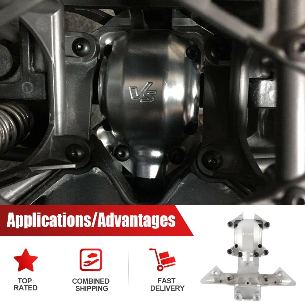 Aluminum CNC Front Bulkhead/Differential HOUSING for Traxxas UDR 1:7#8530 8580