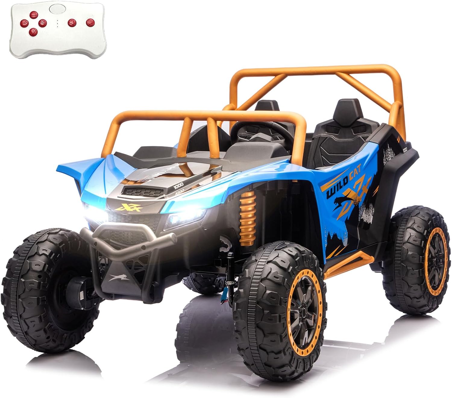 Electric 24V XXXL,2-Seater Licensed Arctic Cat Kids Ride on UTV,Race-Styled Pedals & Rubber Wheels,Variable Speed