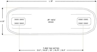 Longboard Skateboard, Freestyle Cruiser, Waterproof & Wood Construction, Cruise Skateboard and Longboard Decks, Lightweight Build (Rum Runner Convict V2 Complete Deck + Wheels)