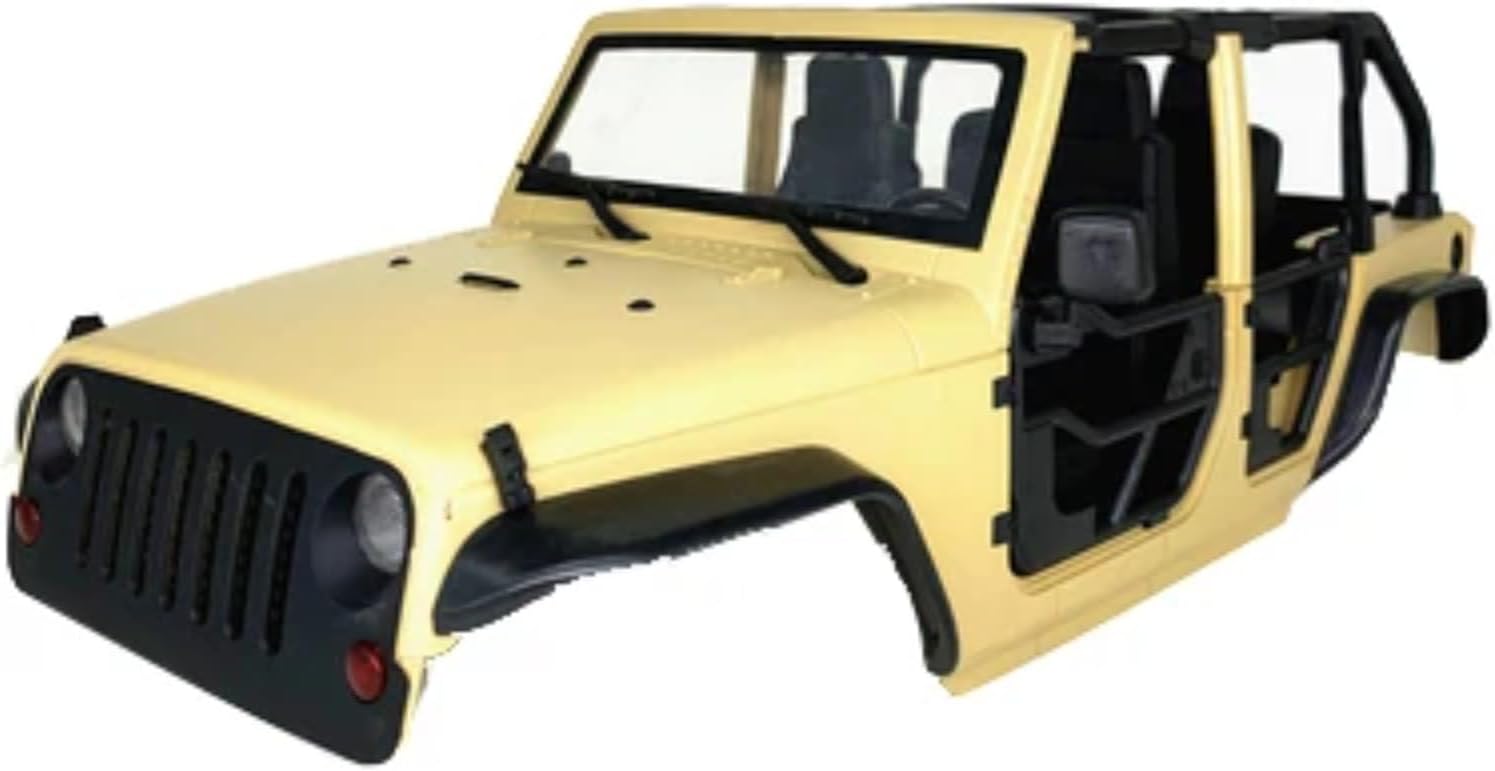 RC Car Accessories for TRX4 for Axial for SCX10 90046 1/10 RC Crawler for Wrangler Body Shell 313mm 12.3