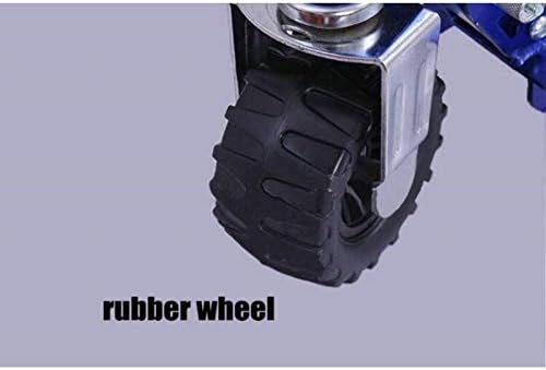 Fold Adult Scooter, Rubber Wheel Kick Scooter-Lightweight Scooters with Adjust Height City Scooter Big Wheel for Boys/Girls/Children/Kids