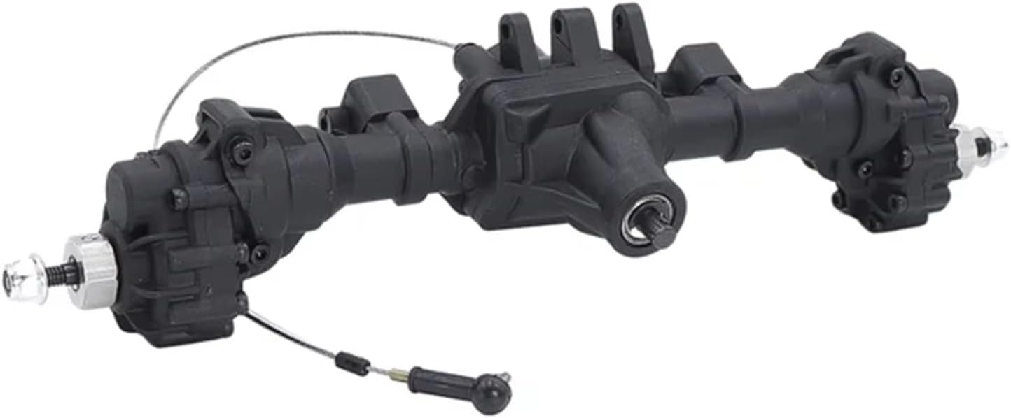 Compatible with Traxxas for TRX4 for TRX6 6WD 1/10RC Crawler Car Upgrade Accessories Metal Front and Rear Axles RC Car Upgrade Parts(Front Middle Rear)