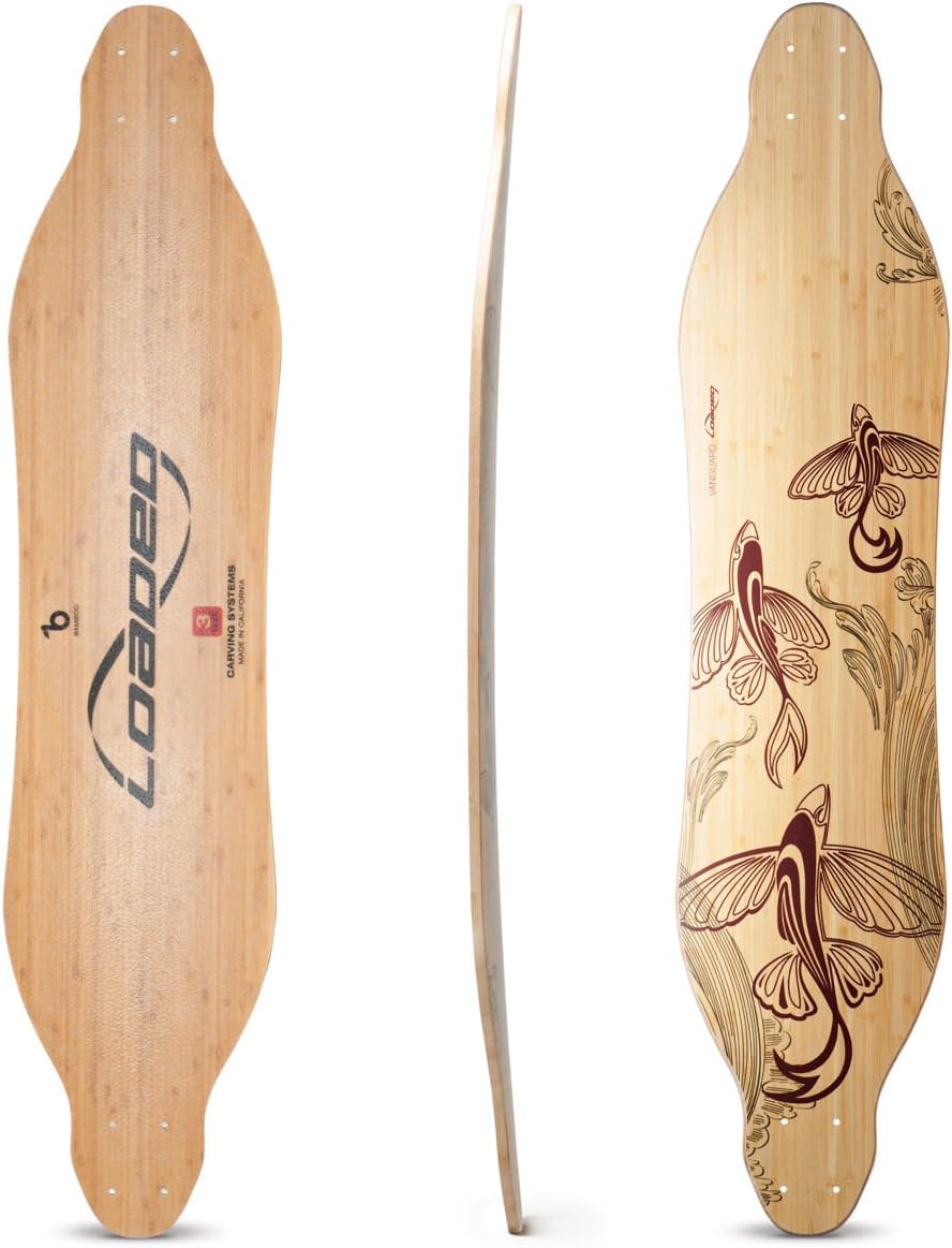 Loaded Boards Vanguard Bamboo Longboard Skateboard Complete