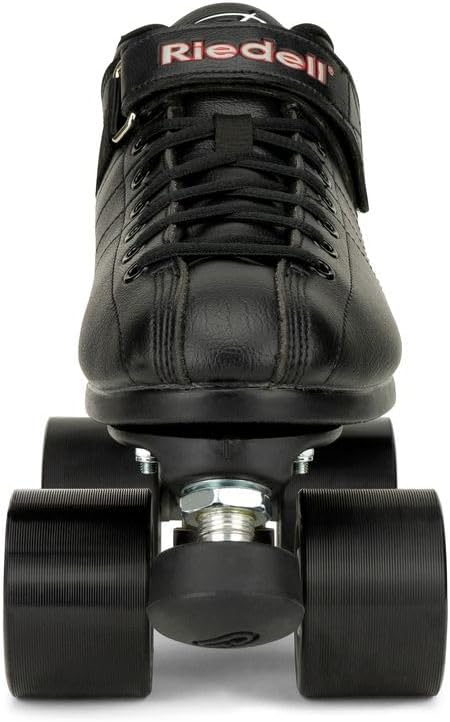Riedell R3 Roller Skates for Men and Women - Ultra-Durable Indoor Quad Skate with Sonar Cayman Wheels, Nylon Plate, and Precision Fit, Roller Skates
