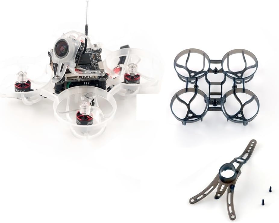 For HappyModel for Mobula6 ECO 1S 65mm SuperX for ELRS Ultra Light Micro FPV BWhoop Drone RC Quadcopter with 1/3” Sensor Camera parts(With Extra Frame)