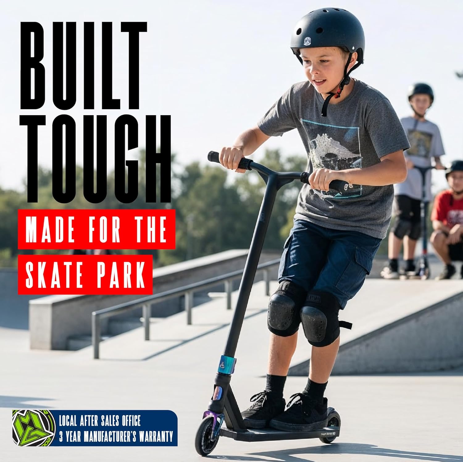 Pro Stunt Scooter for Kids and Teens Ages 8-12 – Lightweight Durable Trick Scooter for Skatepark and Street – Easy Assembly – Madd Gear MG5