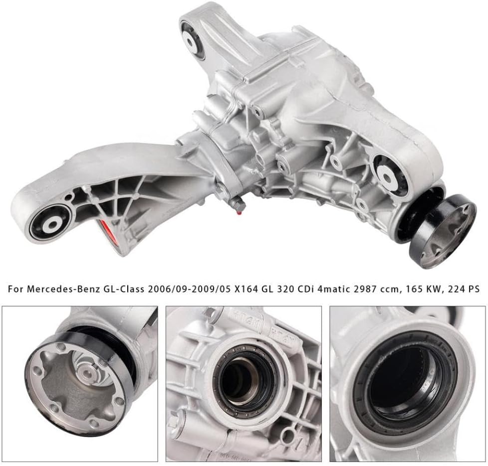 Differential Front Axle Gearbox 3.7 Ratio A1643302102 Compatible with GL M-Class X164 2006 2007 2008 2009 2010 2011 2012