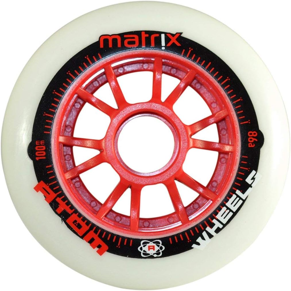 Atom Pro Fitness 3x125 Outdoor Inline Skate Package