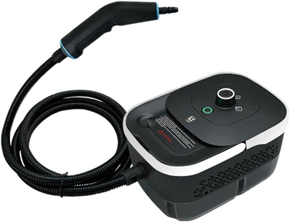 PP-Eic Black, Large Capacity Water Tank Steam Cleaner, Handheld Steam Cleaner, Household High Temperature Pressurized Steam Machine, Multi-Purpose Portable Steam Machine, Cleaning Car