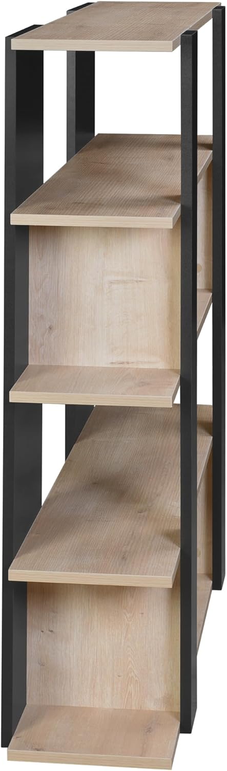Niche 5 Shelf Modern Wooden Bookcase 48