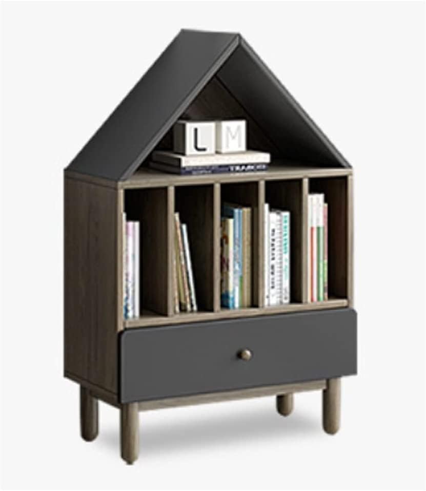 Bookshelf Bookshelves Bookcase Book Case Multilayer Bookshelf with Storage Cabinet Bookshelves Floor Household Castle Toy Storage Cabinet Bookcase Book Shelf Book Shelves (Color : 65 * 31.8 * 100cm)