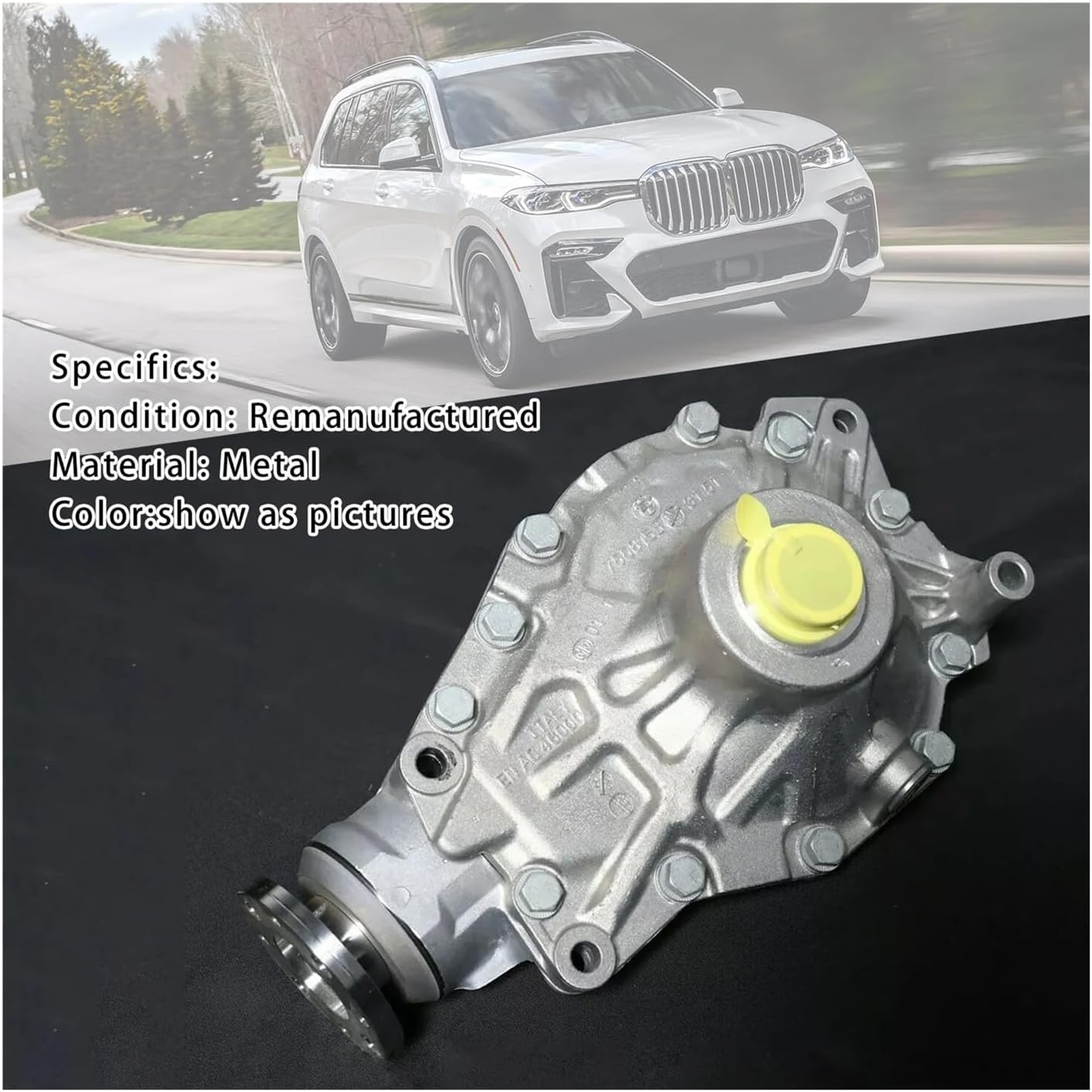 Differential Front Axle Transmission 3.38 Ratio Compatible For BMW X7 G07 M50iX 60iX 2021 2022 2023