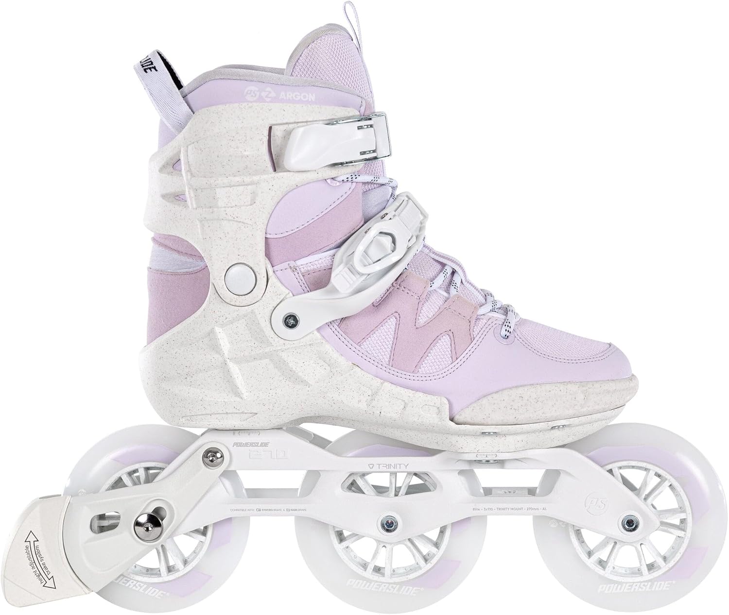 PS Phuzion Argon 110 Skates Berry Womens 8.5 (40)