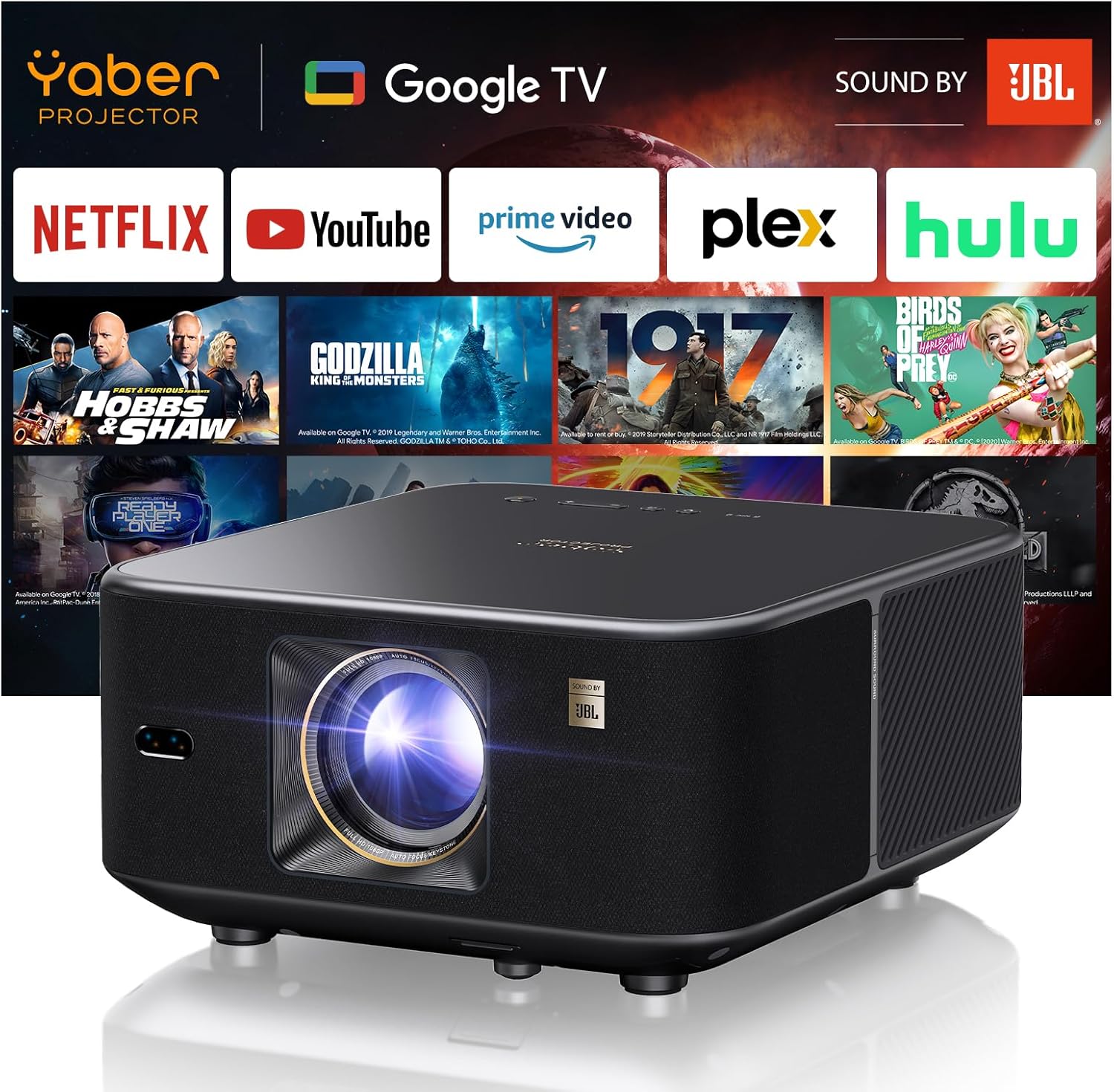 Smart Projector with Google TV
