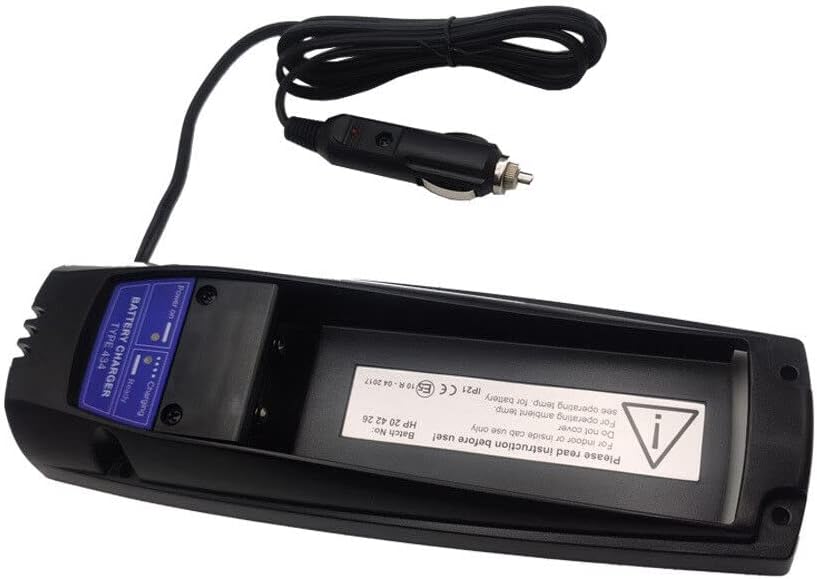 (1-Pack Charger + 2-Pack 592 Battery) New DC 10-24V Scanreco 434 Battery Charger with 592 Battery for 7.2V Scanreco 590 592 593 960 EEA4291