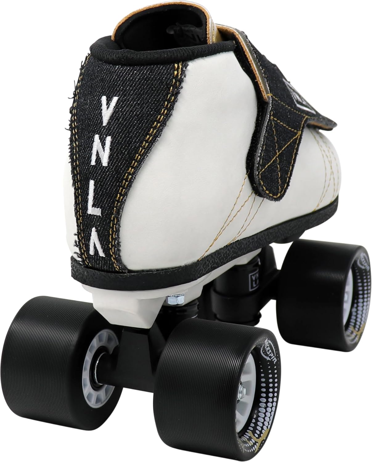VNLA Jr. Chuck Parsley Jam Roller Skates | Includes VNLA Reaction ABEC-9 Bearings, Jam Plugs, and Backspin 93A 63mm Indoor Wheels| Speed Roller Skates for Men and Women | Sizes 3-14