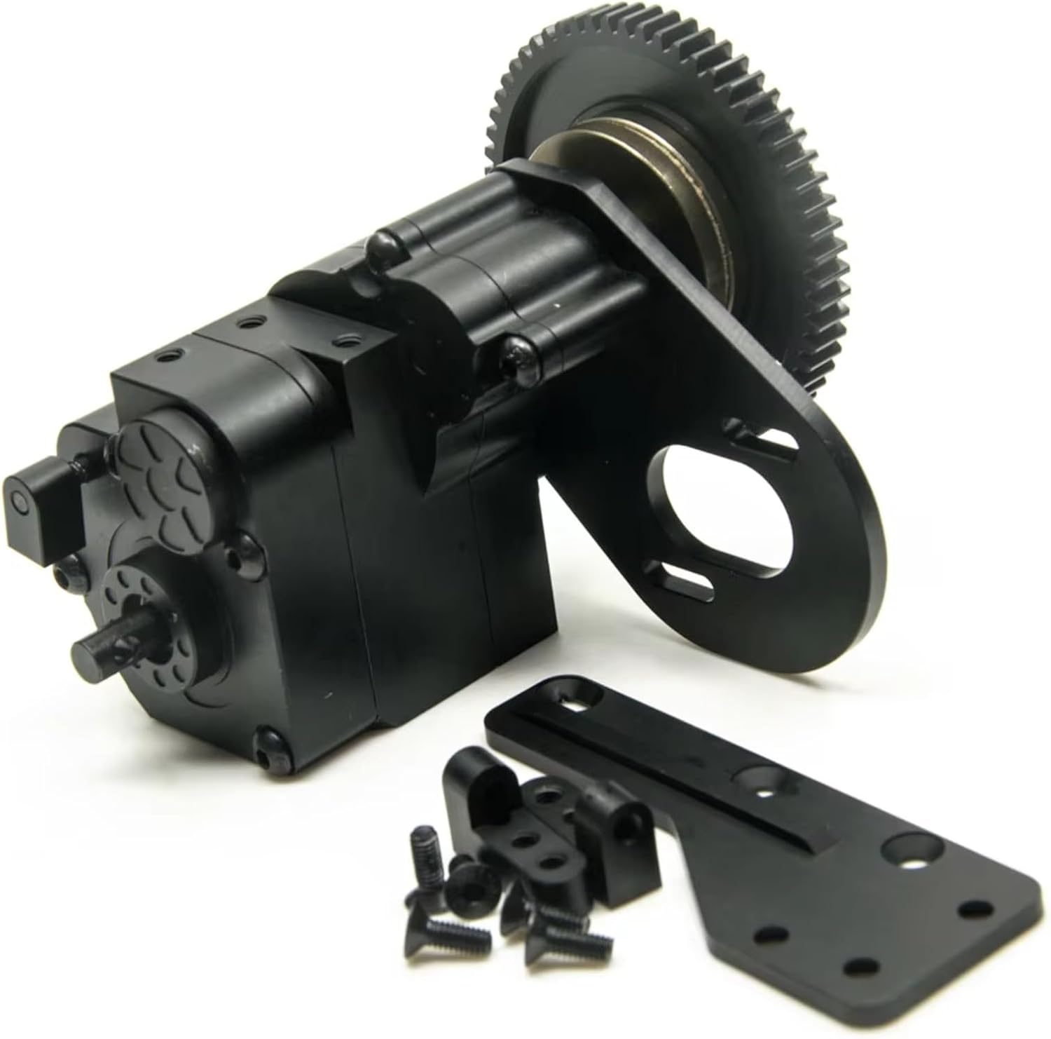 RC Gearboxes For Axial For SCX10 For Wraith 90018 1/10 Complete Metal 2 Speed Transmission Gearbox RC Crawler Car Truck Model Upgrade Parts(Gearbox)