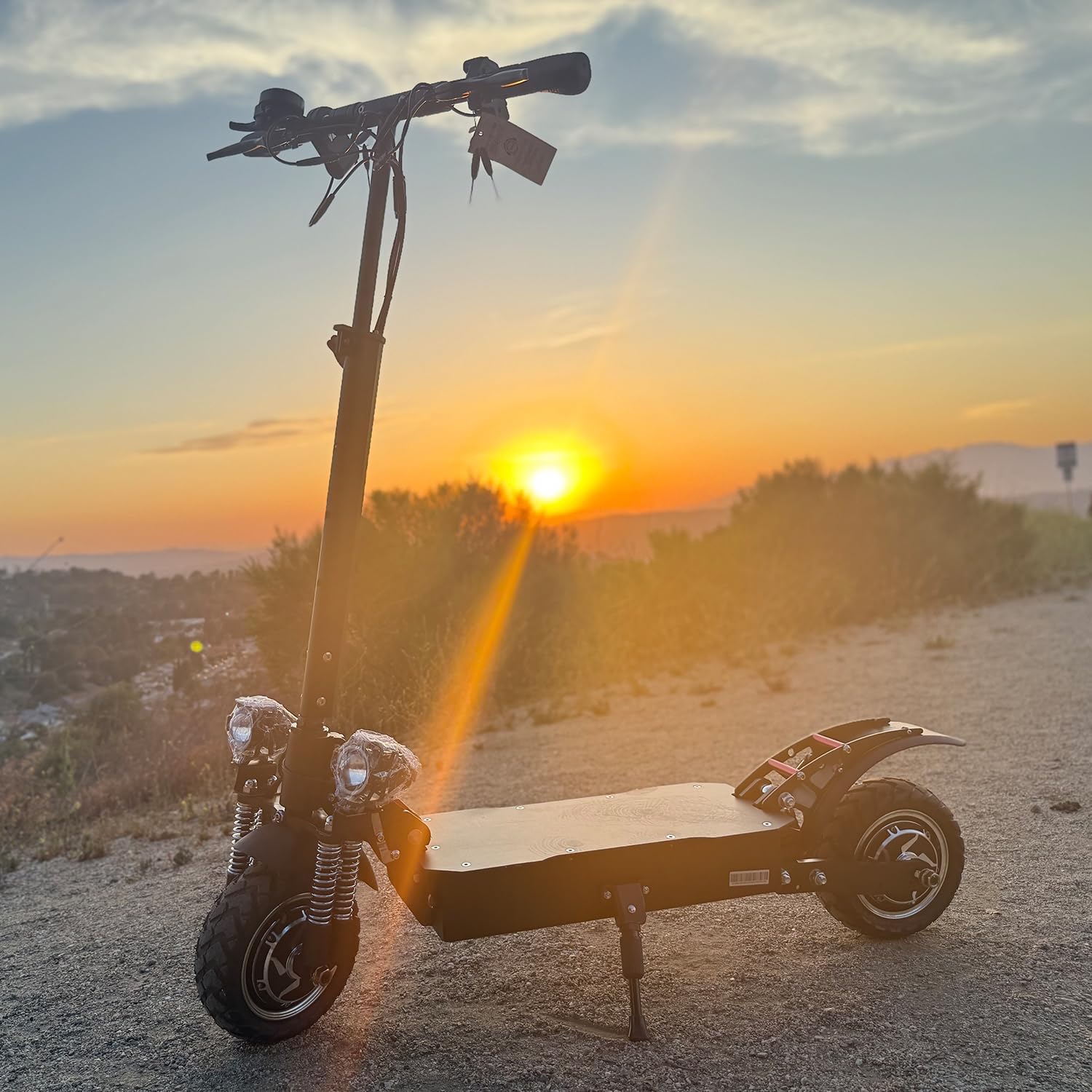 X700 Electric Scooter for Adults, 60V 3200W Dual Motor, 45 MPH Max Speed, 50miles Long Range, Dual Suspension, 10