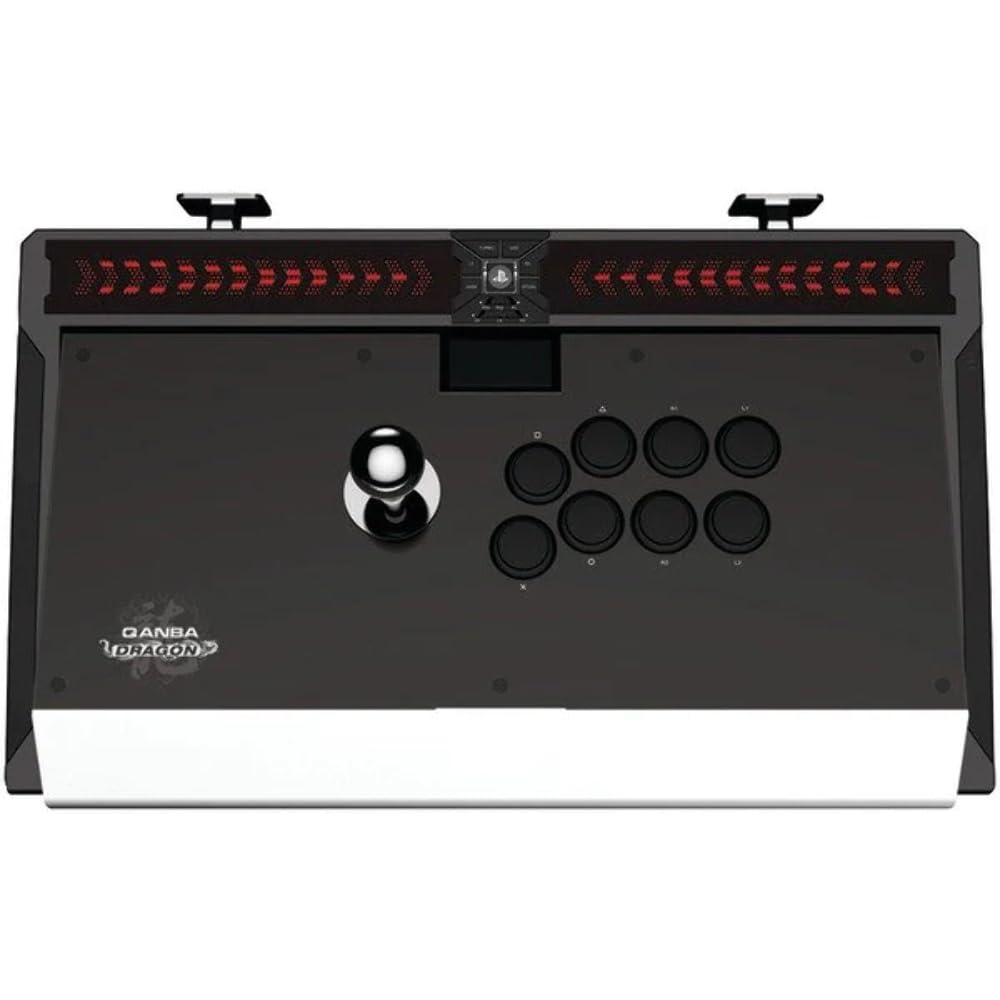 Qanba Dragon Joystick for PlayStation 4 and PlayStation 3 and PC (Fighting Stick) Officially Licensed Sony Product