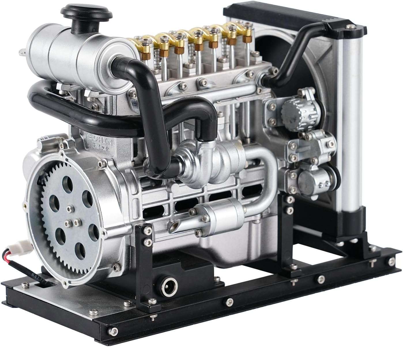 TOUCAN RC HOBBY Mini Diesel Four-Cylinder Mechanical Engine Metal Assembled Engine Model