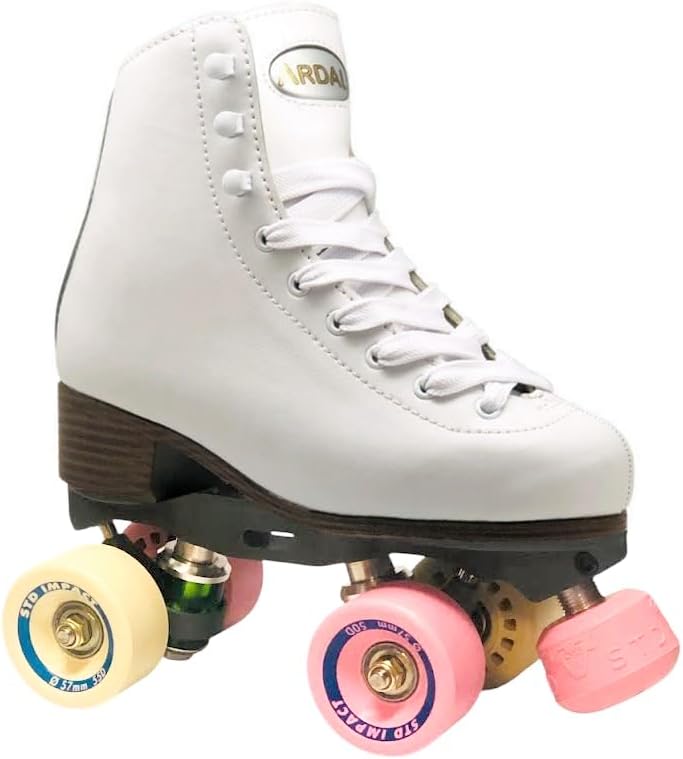 STD Skates & Wheels - Stifeld Ardal Boots+STD Hornet Bases+Impact Wheels - Figure Skating Wheels