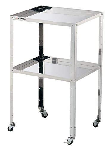 AS ONE Stainless Wagon with Frames Regular Type 2-Tiers Wagon with Frames / 3-1556-01