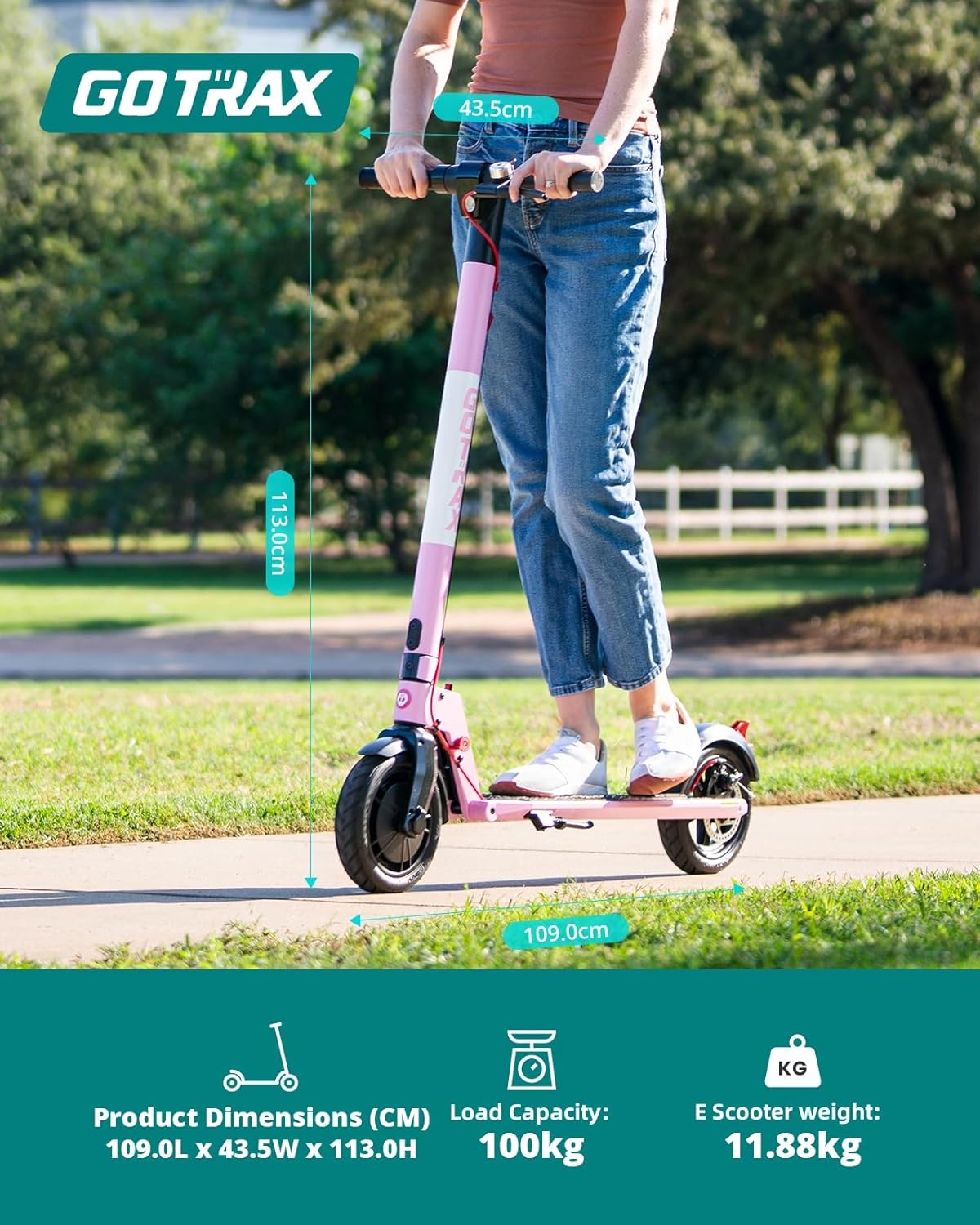 Gotrax GXL V2 Electric Scooter, 8.5