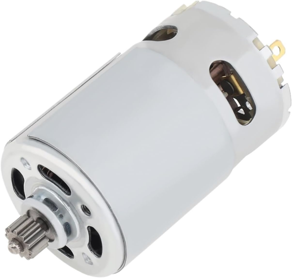 RS550 DC Motor 12 Teeth 16.8V 19500 RPM Electric Micro Motor with Two-Speed and High Torque Gear Box for Electric Screwdriver