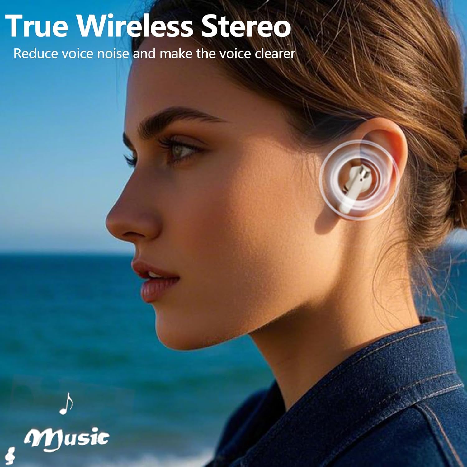 Wireless Earbuds Bluetooth 5.4 Headphones Headset Wireless Bluetooth Ear Buds Wireless Bluetooth Earbuds in-Ear Earphones 72H Playtime for Laptop Pad Phones Sports Workout(Green)