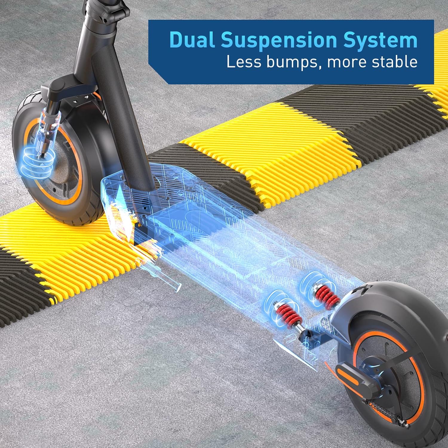 Hiboy S2R Plus/MAX Pro/U2 Pro Electric Scooter, 500W–810W Peak Motor, 19–22 MPH, 22–46.6 Miles Long Range, Foldable Commuter Electric Scooter for Adults