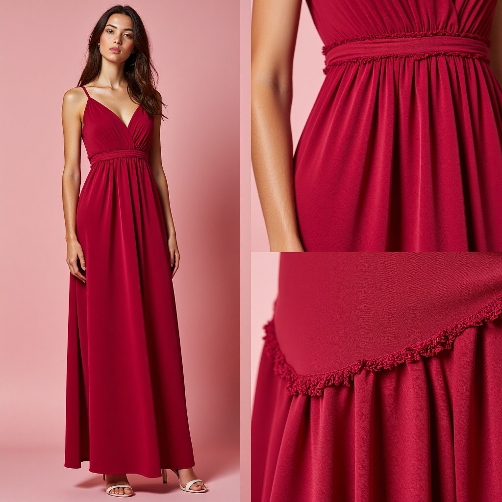 The Lola Dress // Pomegranate