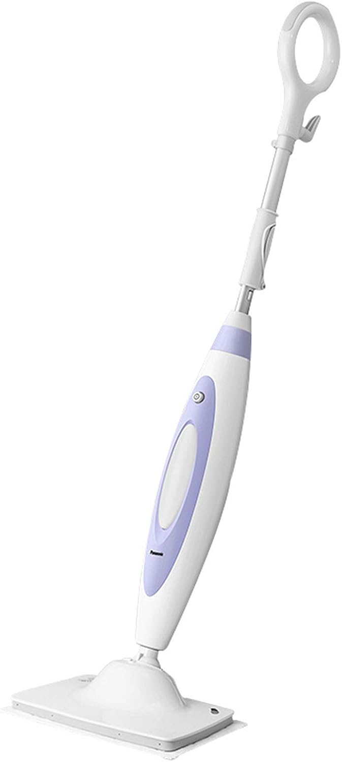 Wireless Steam Mop Floor Mop Steam Cleaner with Adjustable Steam Intensity Multifunctional Carpet Upright Cleaner Mop for Floor Cleaning Purple