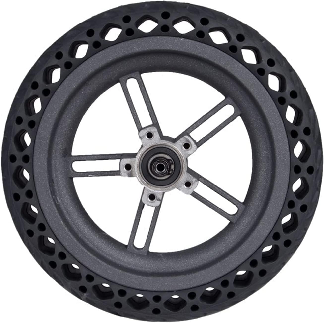 Wheels Scooter Replacement Tires, 8.5 Inch Solid Honeycomb Tyres for M365/Pro, 8 1/2×2 Electric Scooter Front/Rear Wheel (Color : F, Size : 2 PCS)