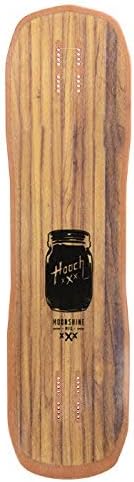 Longboard Skateboard, Freestyle Cruiser, Waterproof and Wood Construction, Cruise Skateboard and Longboard Decks, Lightweight Build (Hooch Deck Only) by Moonshine Manufacturing