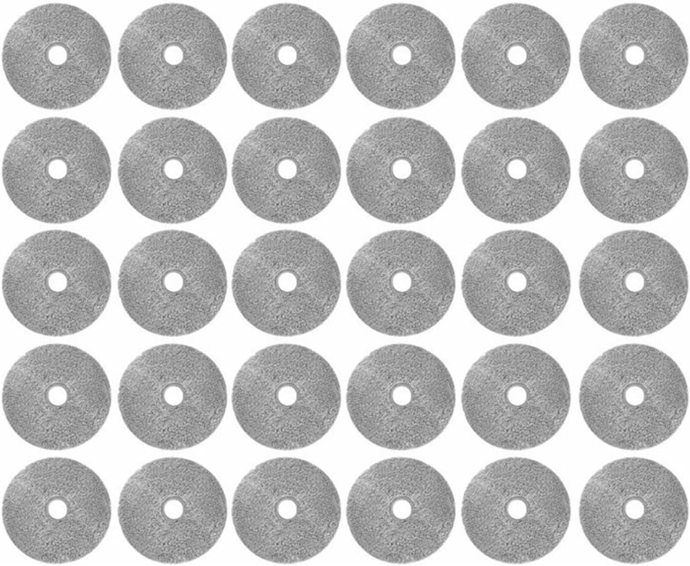 rqhdd Vacuum Attachment Compatible with Xiaomi Lydsto W2 Dust Bag Accessories Spare Part Mop Cloth Robot Vacuums Hepa Filter Side Brush Replacement Parts(Orange)