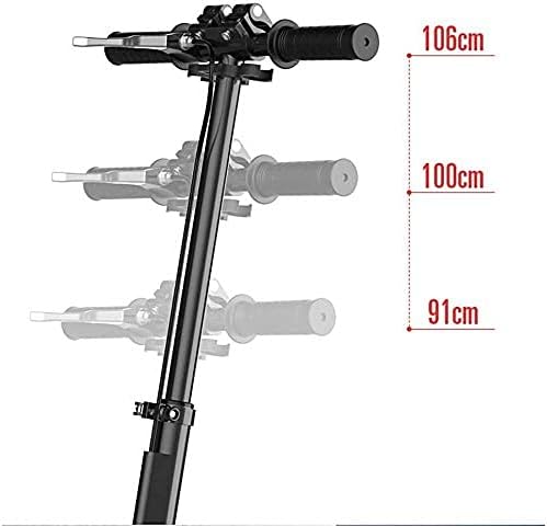 Scooters Kick Scooter for Adults Kids Unisex Adult Kick Scooters with Handbrake Hight-Adjustable Foldable Commuter Scooters with Big Wheels Birthday Gifts for Adults/Teens/Kids Up to 150kg Non-Ele (D