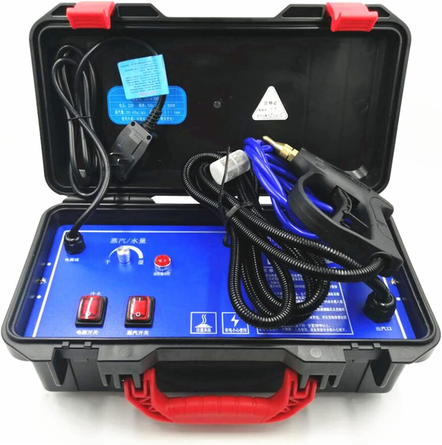 A1DFDFGOQSFG Steam Cleaning Steaming Cleaner High Temperature Electric Steaming Cleaning Machine High Pressure Air Conditioner Range Hood Car