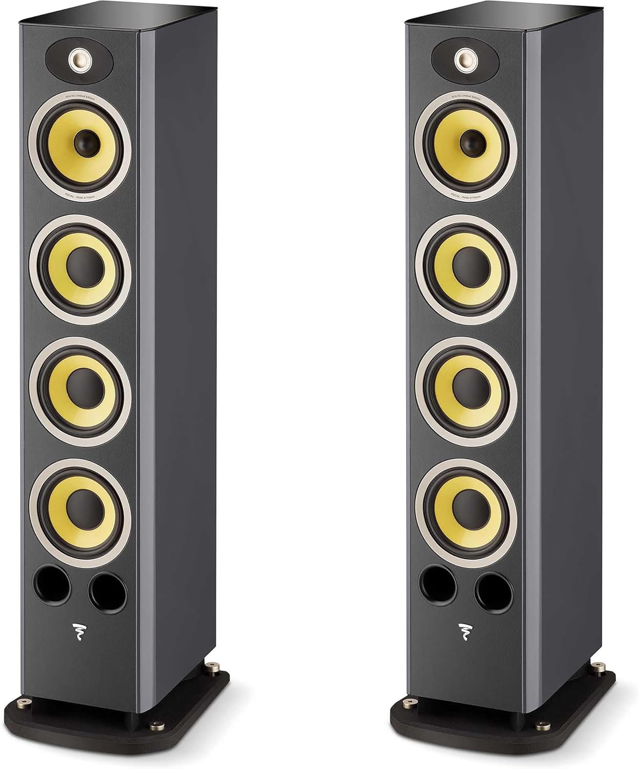 Focal Aria K2 936 Ash Grey (Limited Edition) 3-Way Floorstanding Audiophile Tower Speaker - Sold Pair 2 Speakers